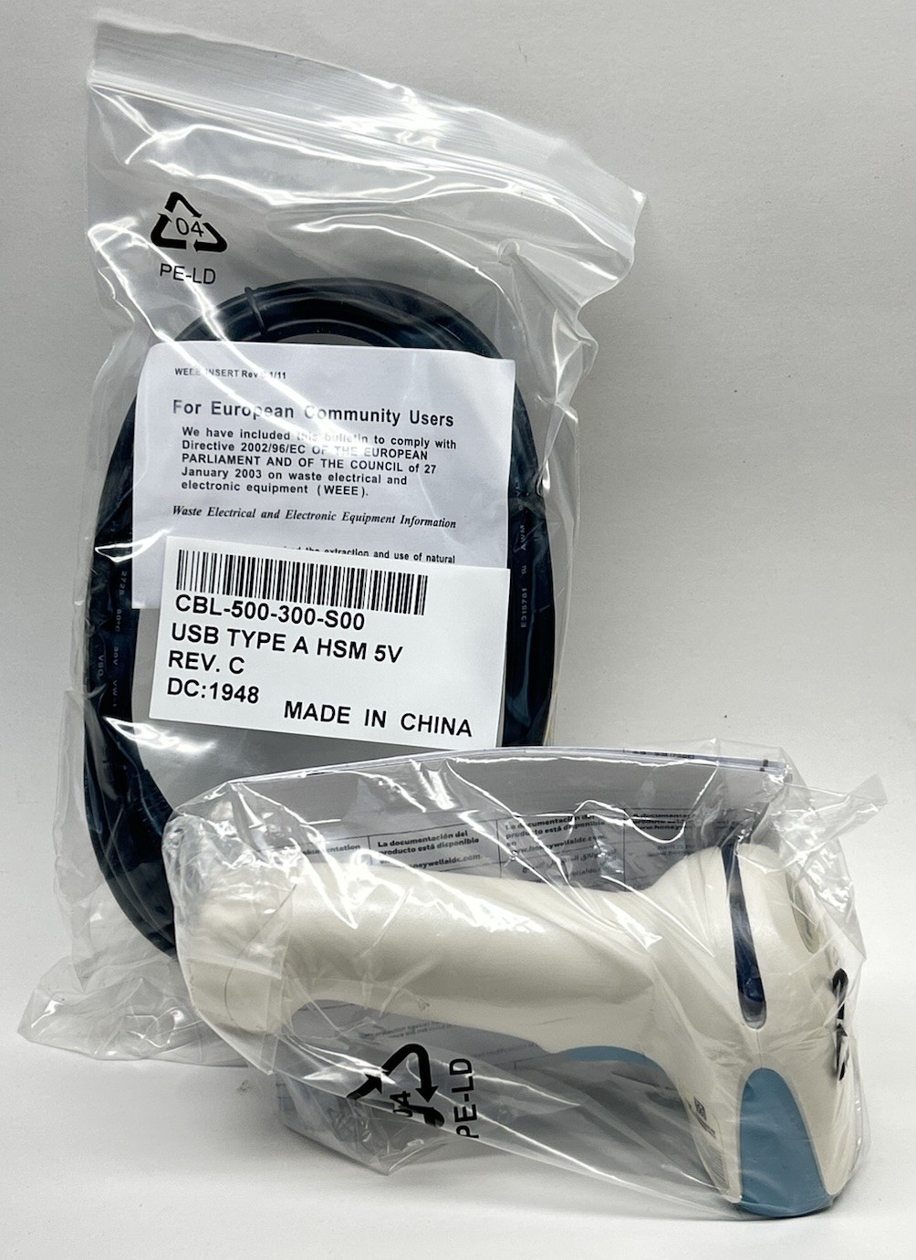 Honeywell Xenon XP 1950h Handheld Barcode Scanner (1950HHD-5USB-N)NEW