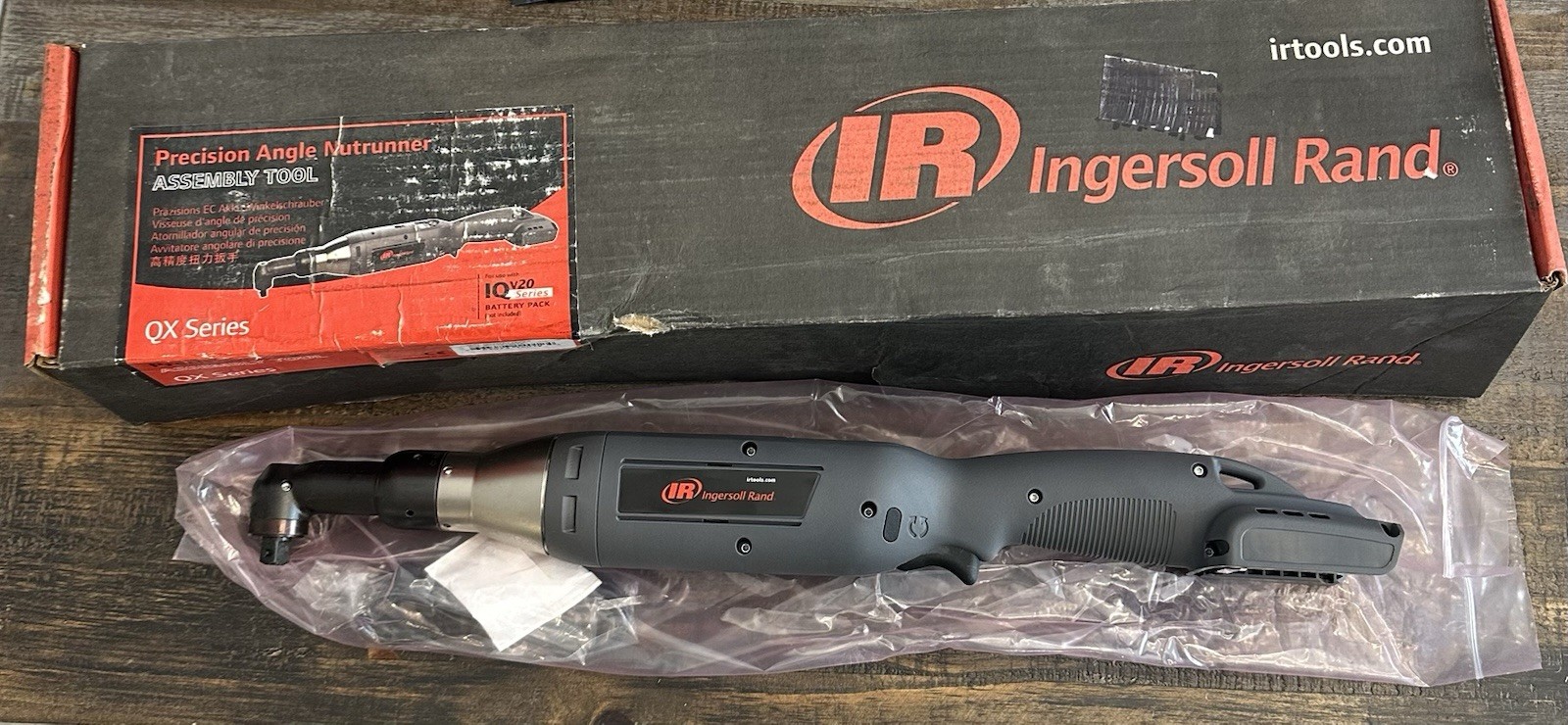 NIB Ingersoll Rand Precision Angle Nutrunner Assembly Tool QX Series QXFN2AT018P