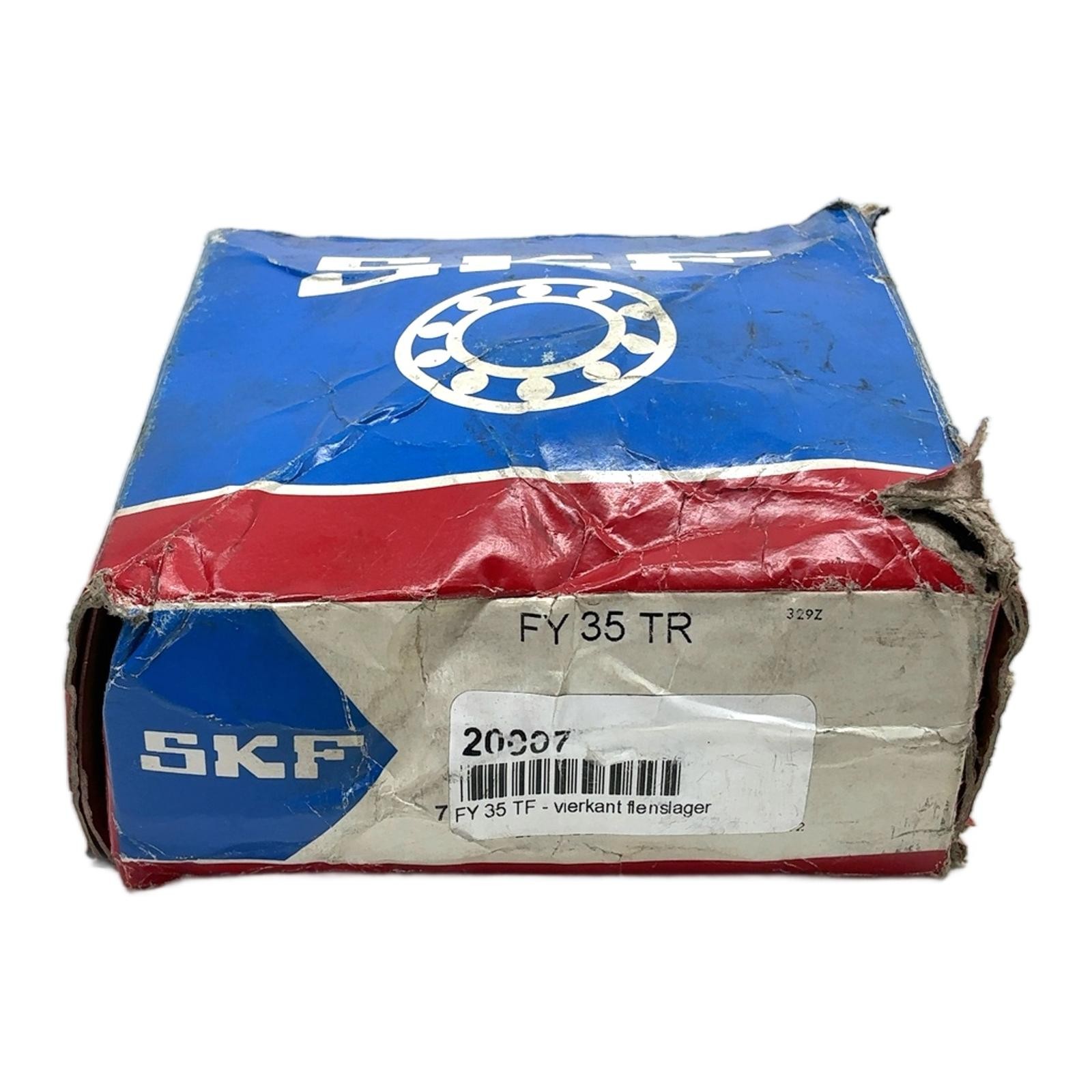 FY35TR SKF, SKF Square Flange Bearing Unit 35mm Shaft FY 35 TR, FY35TR, FY35T…