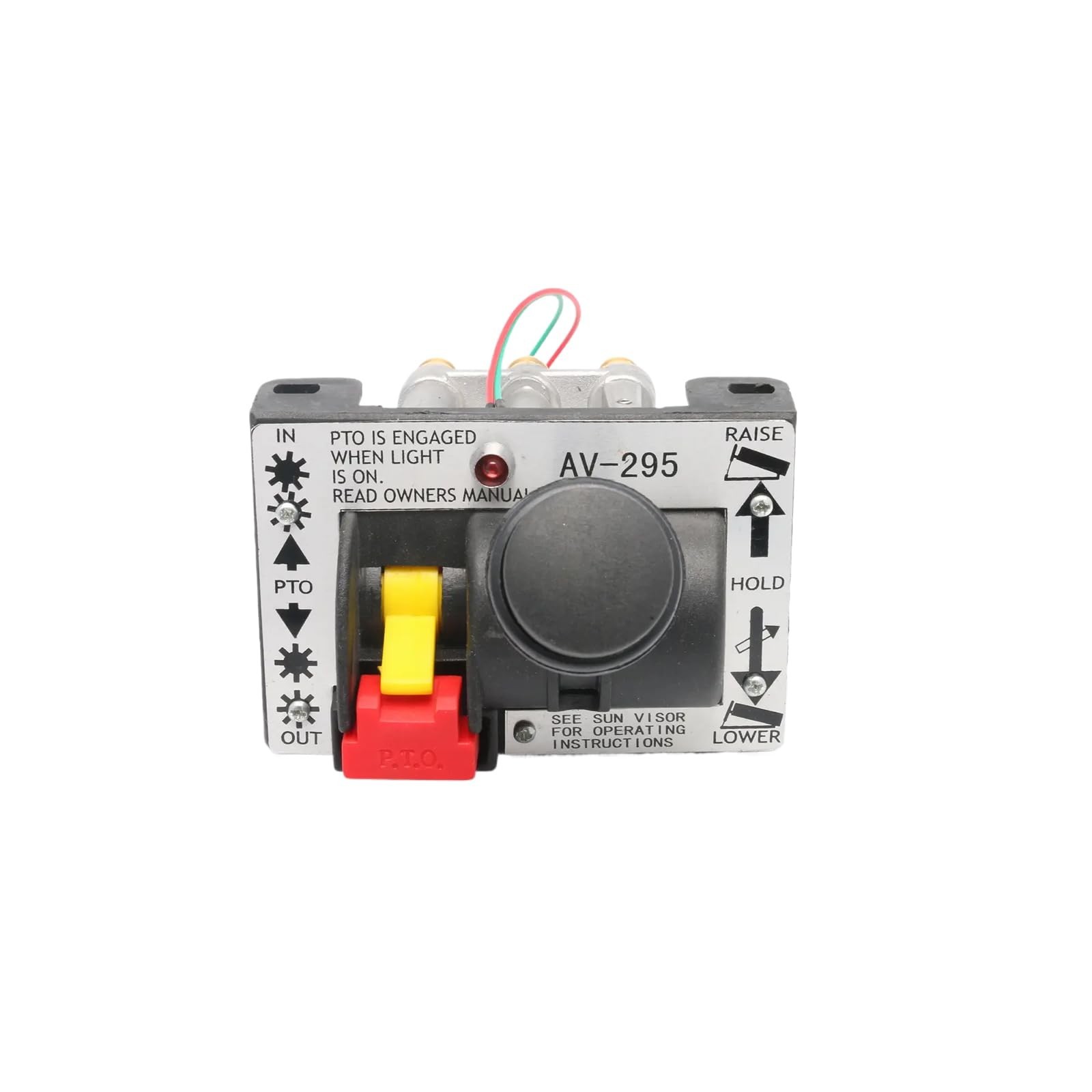 AV295 Power Take Off PTO Hoist Air Shift Control Valve with PTO Switch Bright…
