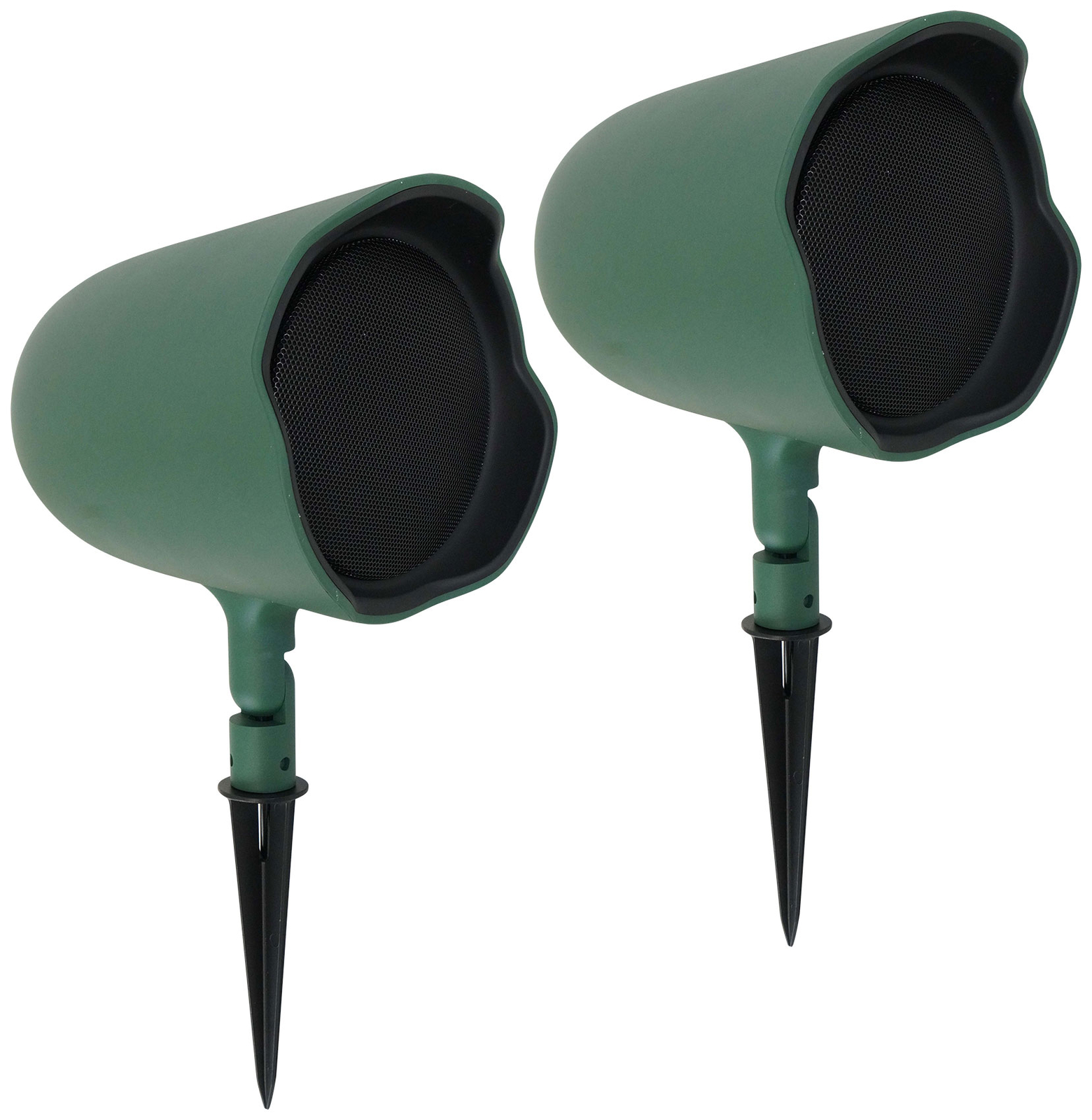 4 JBL GSF6-GN 6.5″ Landscape Ground Stake/Wall Mount 70v Commercial Speakers
