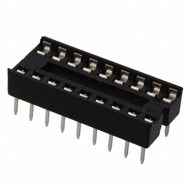 4 Pcs 16 Pin NARROW DIP IC Socket Adaptor Solder PCB-Mount | Dual Wipe | US Ship