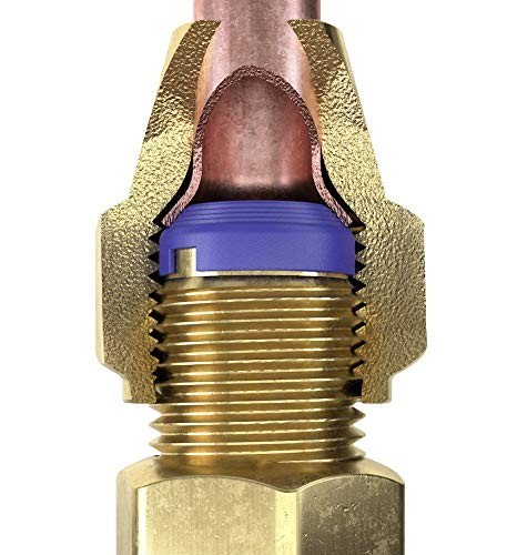 Leak-Free SAE Flare Connections for Refrigeration & HVAC – Mini Split Pack (4)