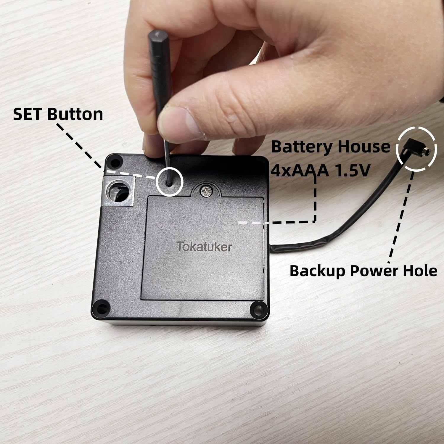 Invisible Electronic Cabinet Lock Hidden NFC Lock DIY RFID Lock Latch with US