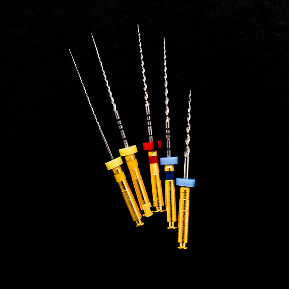 Dental NITI Endo Rotary Files Endodontic Gold Taper Files Engine Use EASYINSMILE
