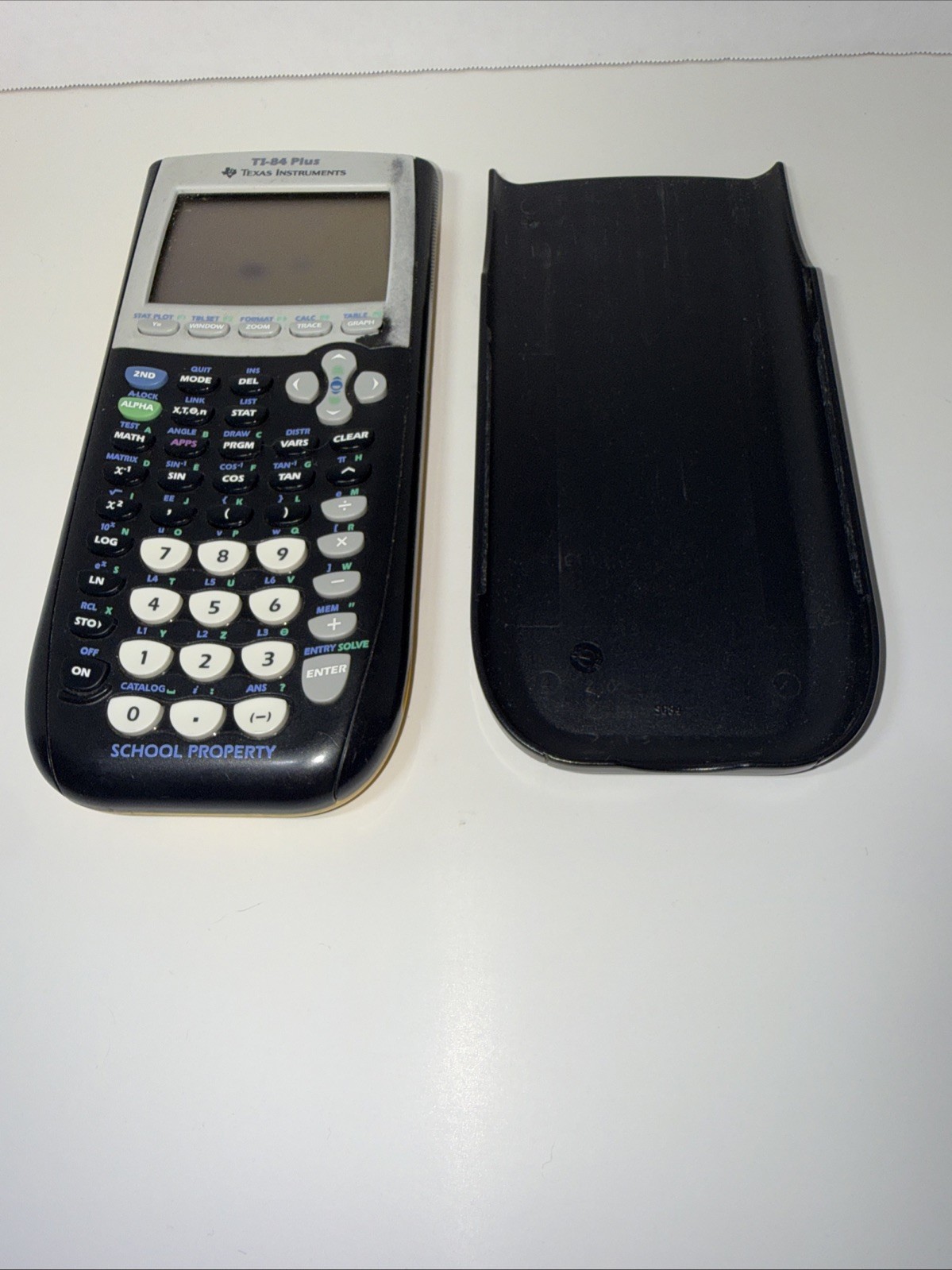 Texas Instruments TI-84+ School Edition Graphic Calculator Black Cover