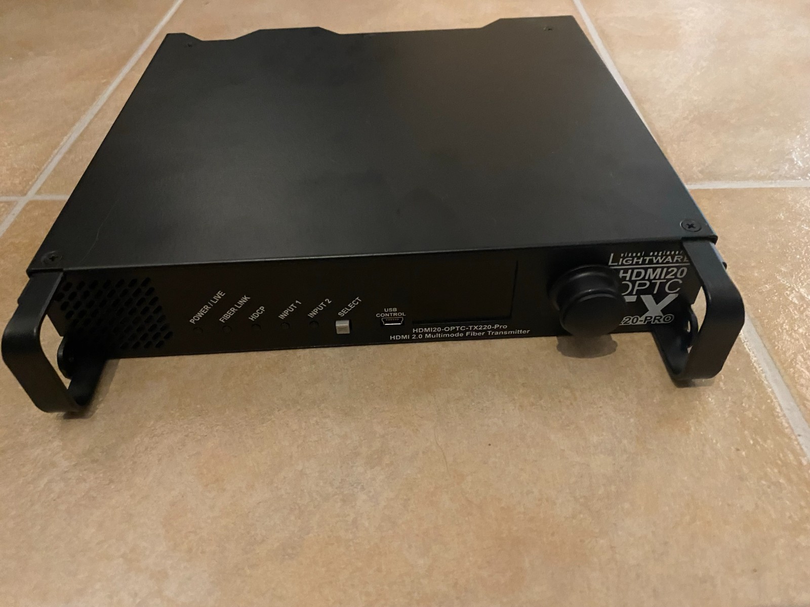 Lightware HDMI20-OPTC-TX220-Pro HDMI 2.0 Multimode Fiber Transmitter Excellent