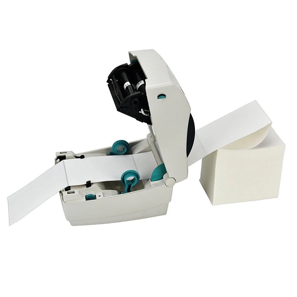 4×6 Fanfold Direct Thermal Shipping Labels for Zebra & Rollo Printer 100 Labels