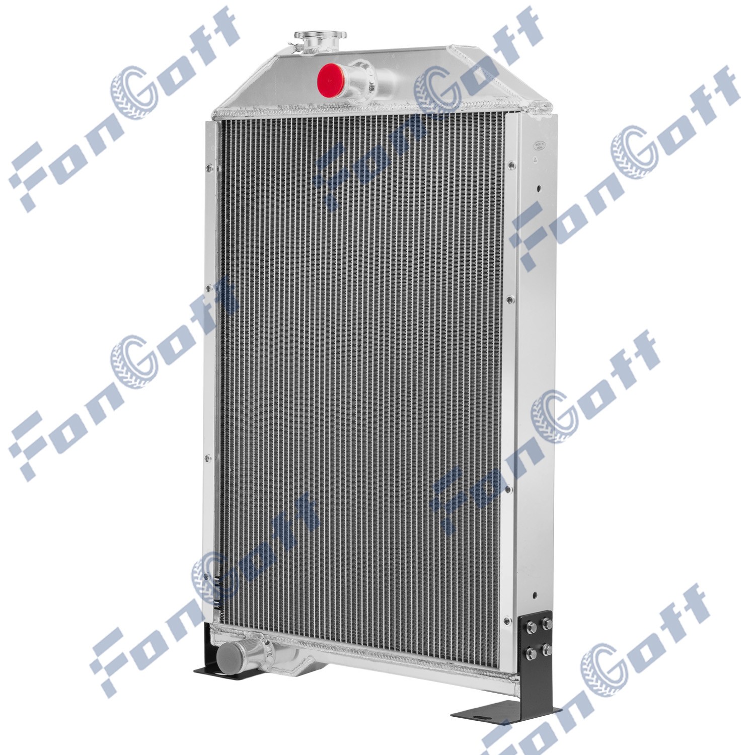 4 Row Radiator For John Deere 4050 4055 4250 4255 4450 4455 RE38664 #RE21893