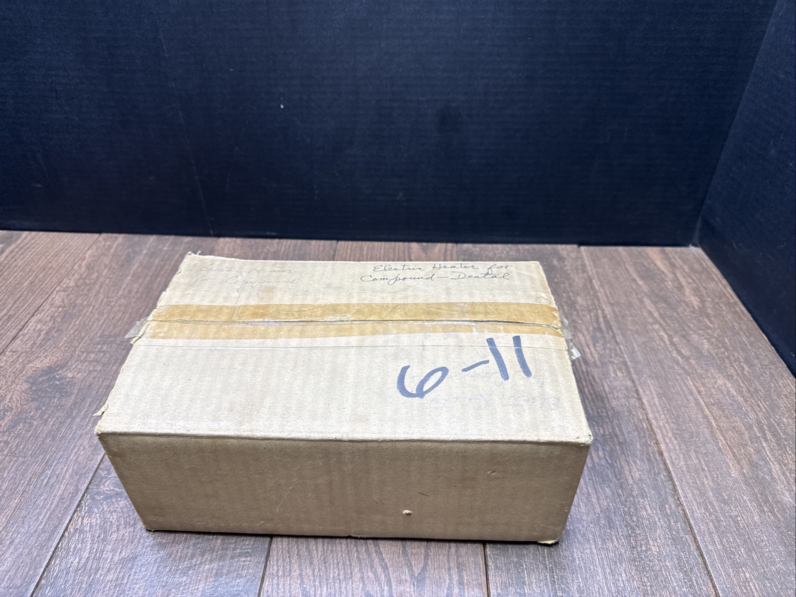 Vintage Hanau Electric Compound Heater Dental Lab Basin With Original Box