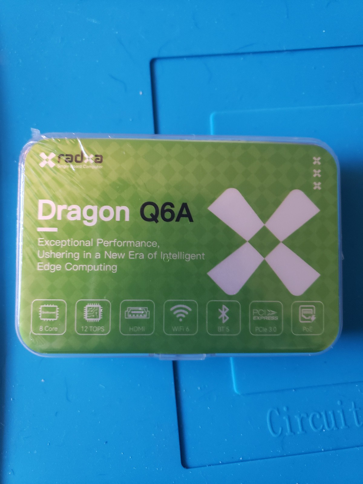 Radxa Dragon Q6A LPDDR5 Single Board Computer New 12 TOPS NPU Card sized AI SBC