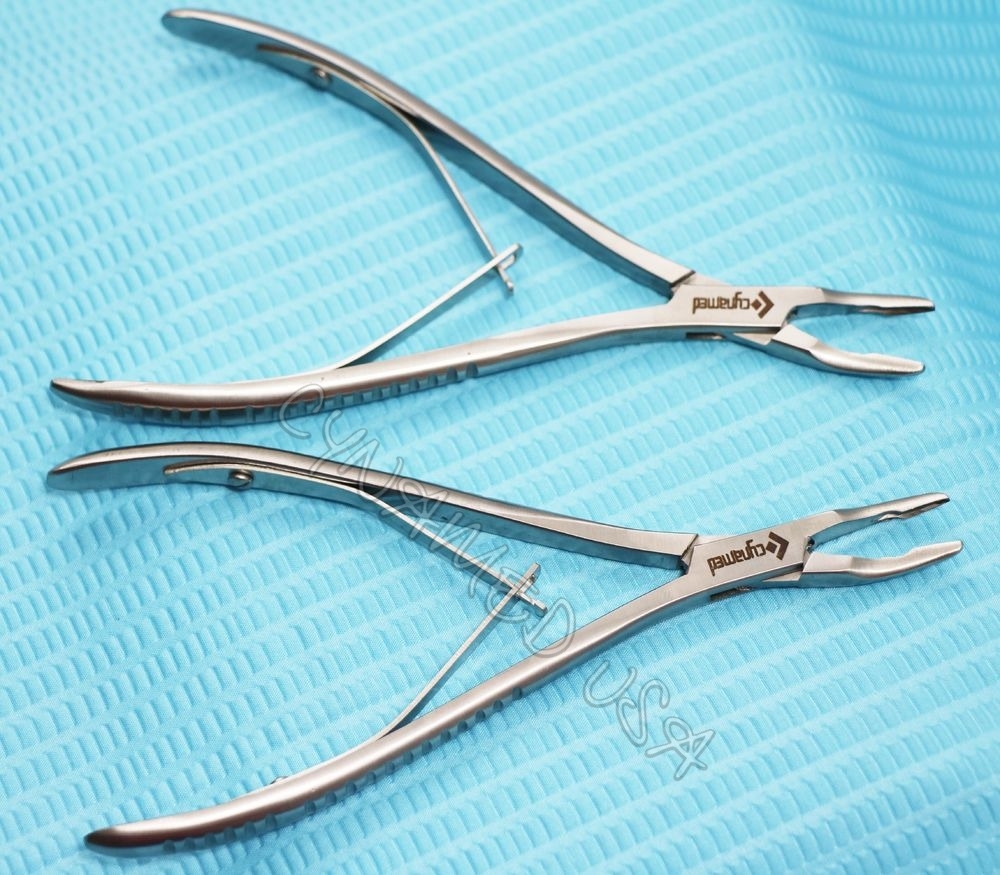 2 Micro Friedman Bone Rongeur Slightly Curved 6″ orthopedic, surgical veterinary