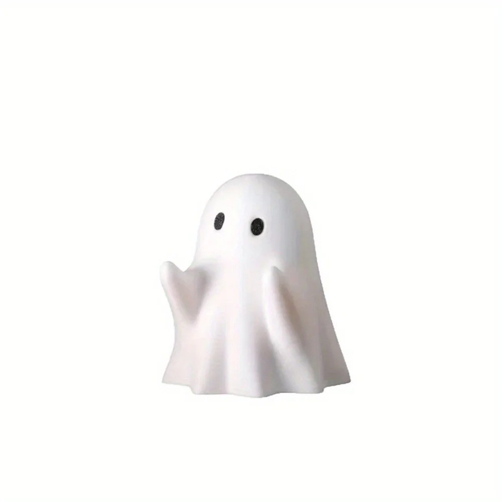 Cute Ghost Pen Holder Funny Desktop Pencil Organizer Office Decor