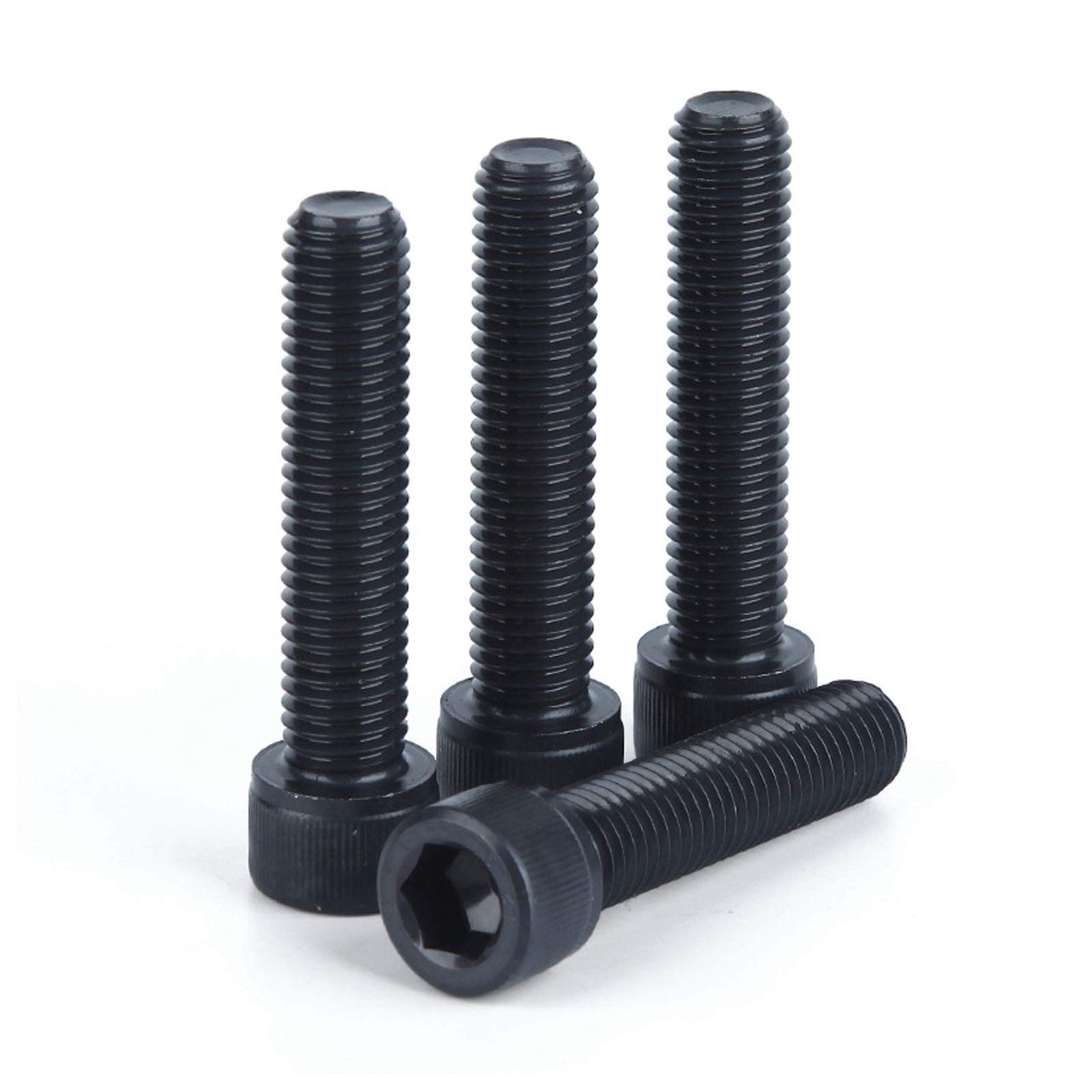 30 Pcs M5-0.8 x 16mm Hex Socket Head Cap Screws, 12.9 Grade Alloy Steel, Alle…