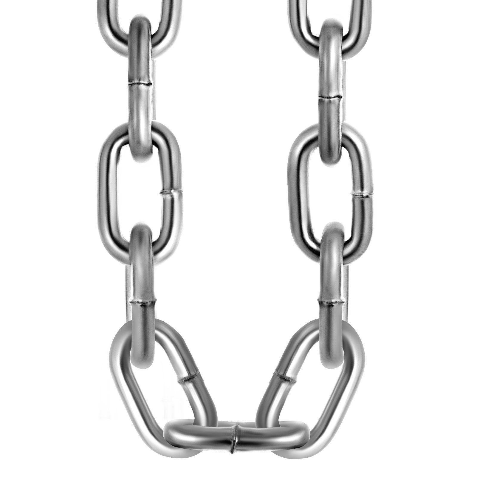 1540lb Proof Chain 1/4in 100ft Galvanized Heavy-Duty