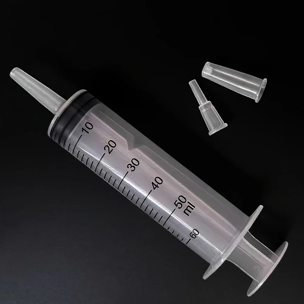 Plastic Syringe, Available in Capacities of 1000Ml, 550Ml, 350Ml, 200Ml, 100Ml,