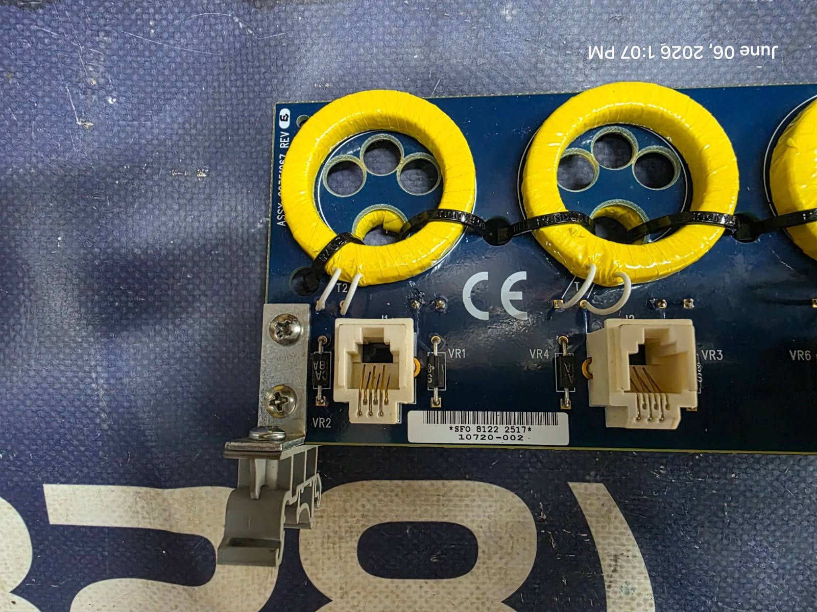 Pentair 20351067 REV. E Circuit Board 10720-002 Looks New Listed As Used