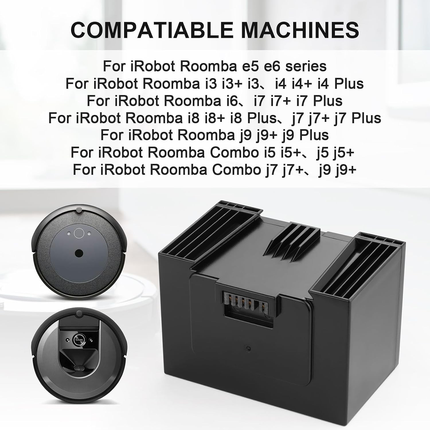 ABL D2 Battery for iRobot Roomba i3 i4 i5 i6 i7 i8 e5 e6 j7 j8 Combo j5 j7