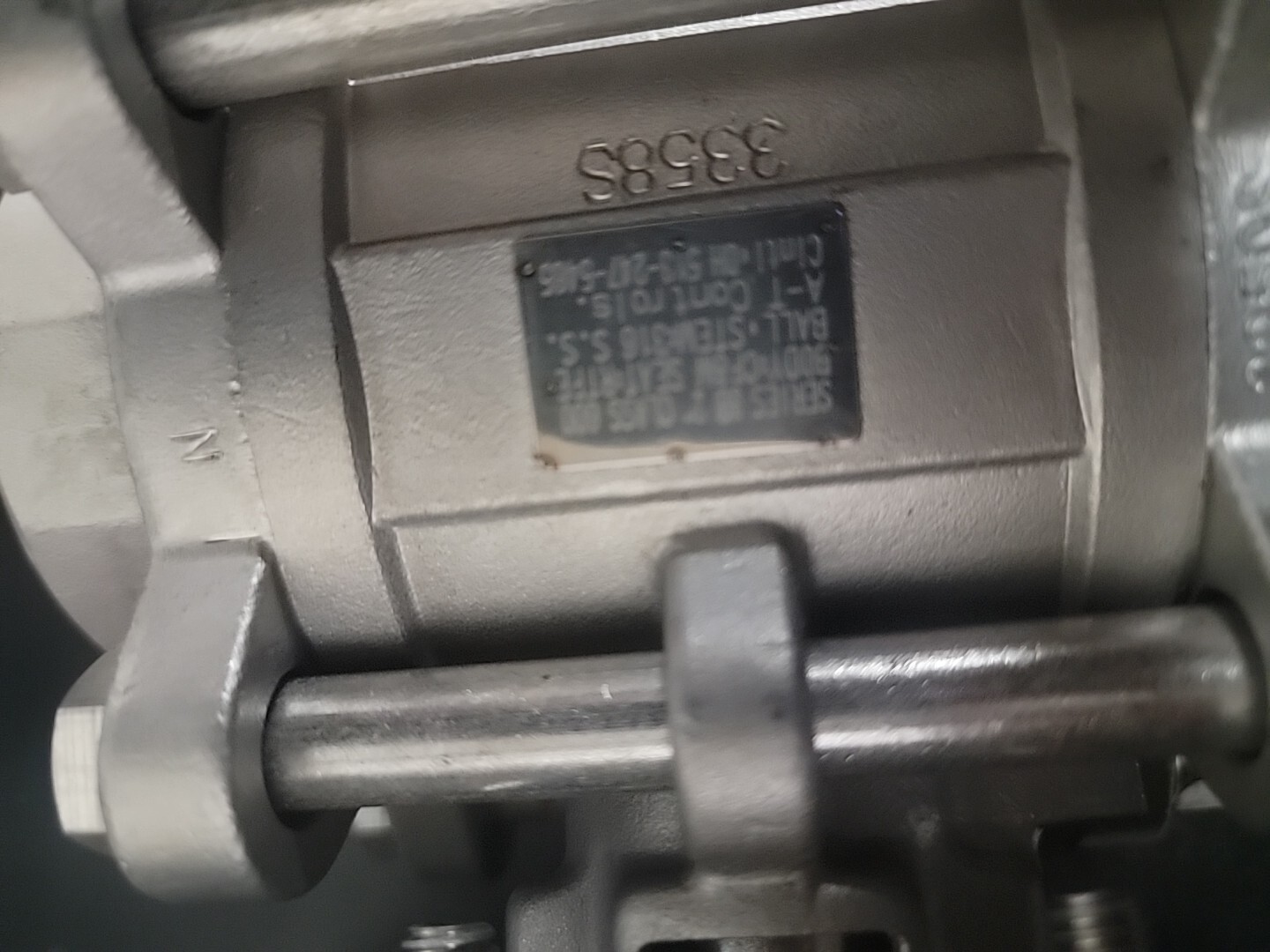 TRIAC Controls Actuator 88TX2002R3DX 2” Series 88 Stainless Ball Valve SOLENOID