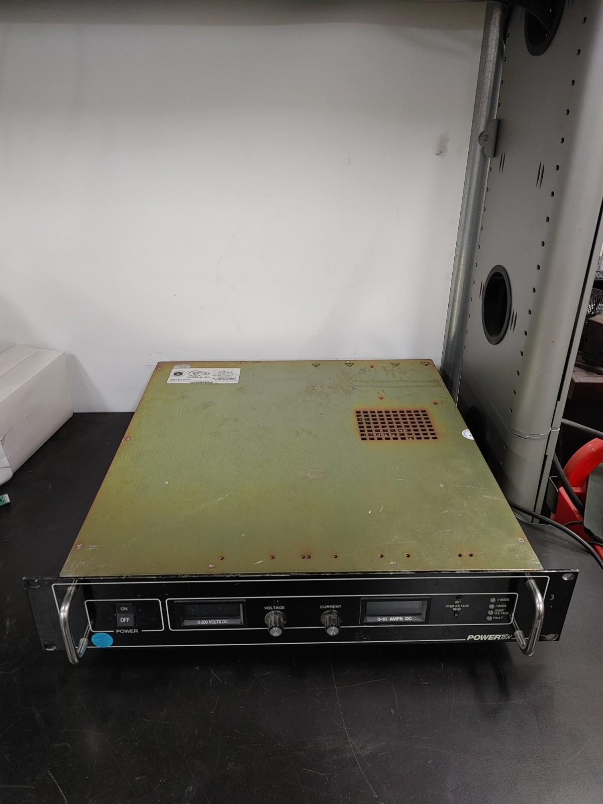 POWER TEN P62B-20010 0-200 Volts DC 0-10 Amps DC Power Supply