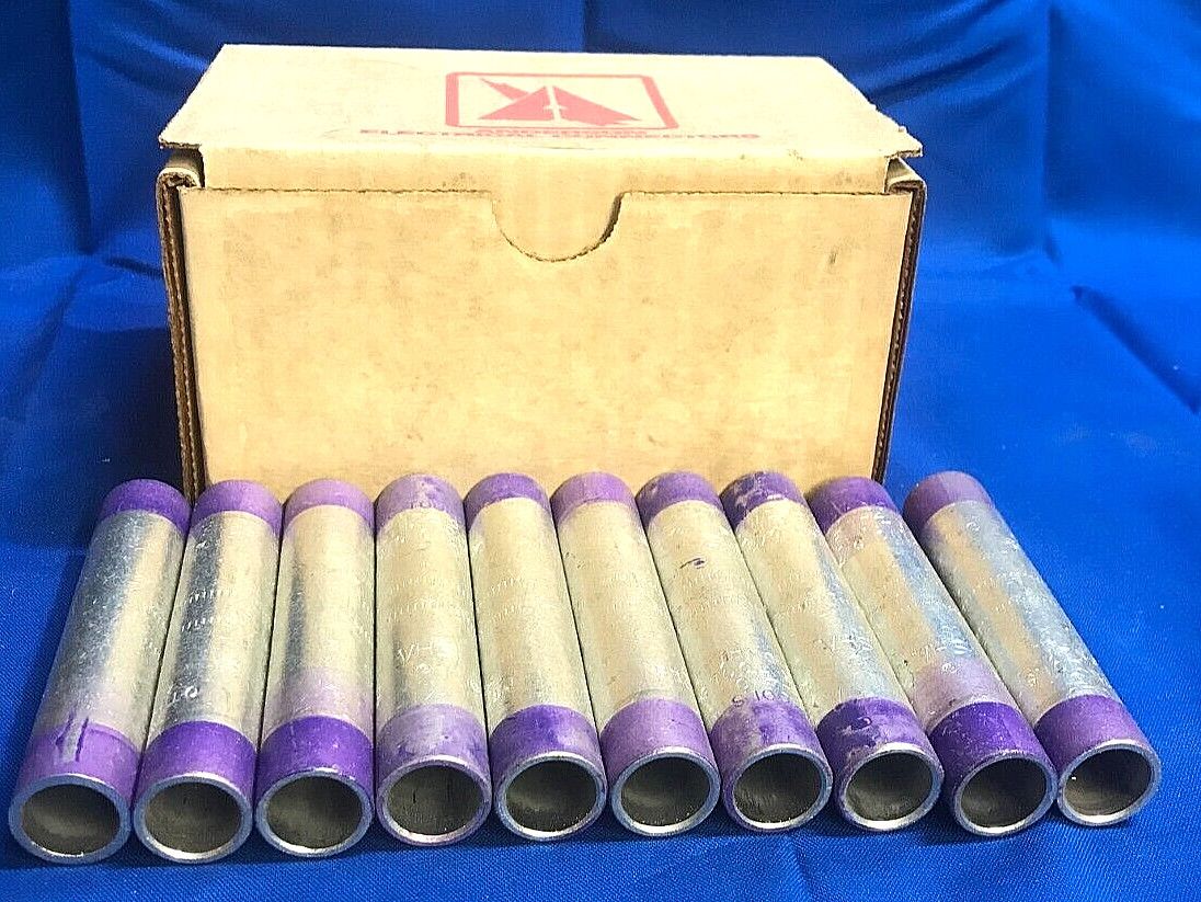 SQUARE D COPPER COMPRESSION SPLICE P/N: 43902 LONG BARREL VHS 4/0 (BOX OF 10)