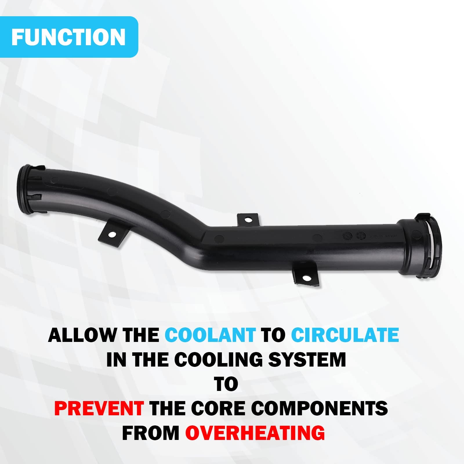 Engine Cooling Water Pipe W/ O-Ring For Mini Cooper Countryman Paceman R55 R60