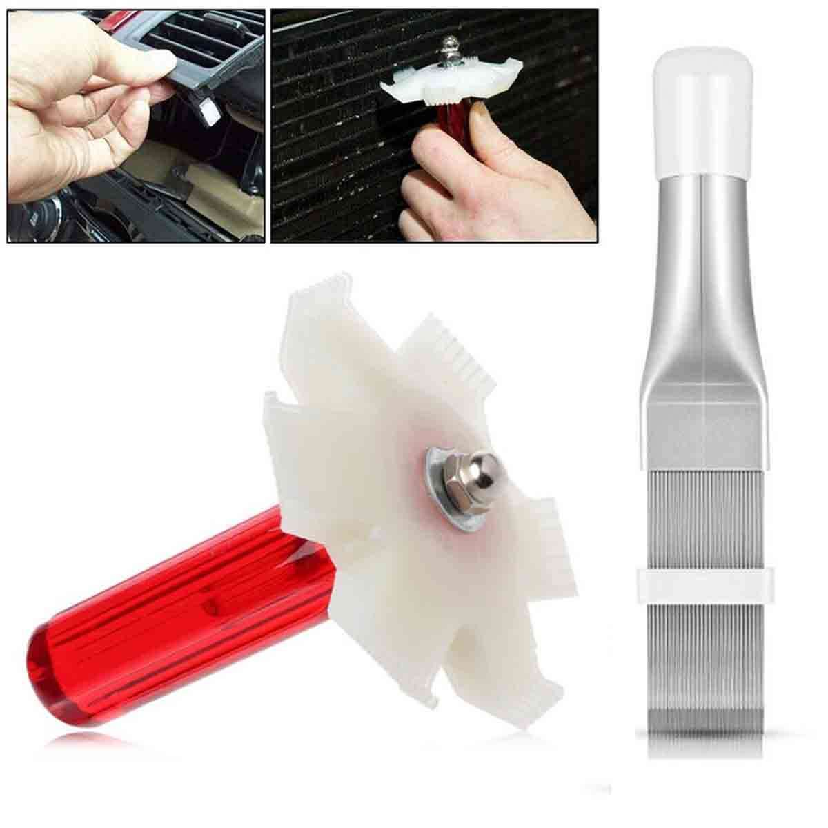 Air Conditioner Fin Comb Condenser Radiator Fin Straightener Cleaner Repair Tool