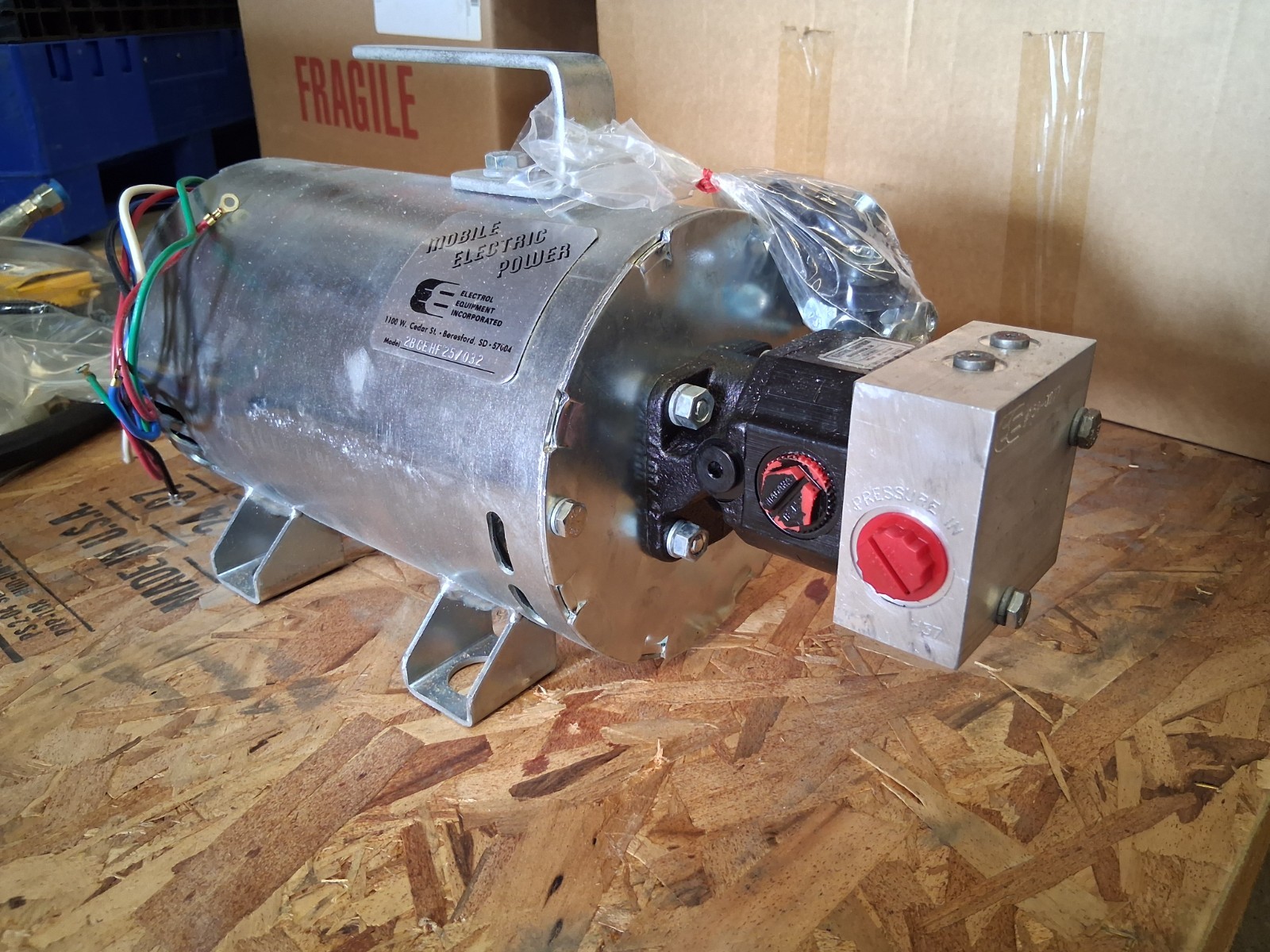 Tendaire Electrol Mobile Electric Power Generator 2BCEHF-25/032 2500W 12V/230V