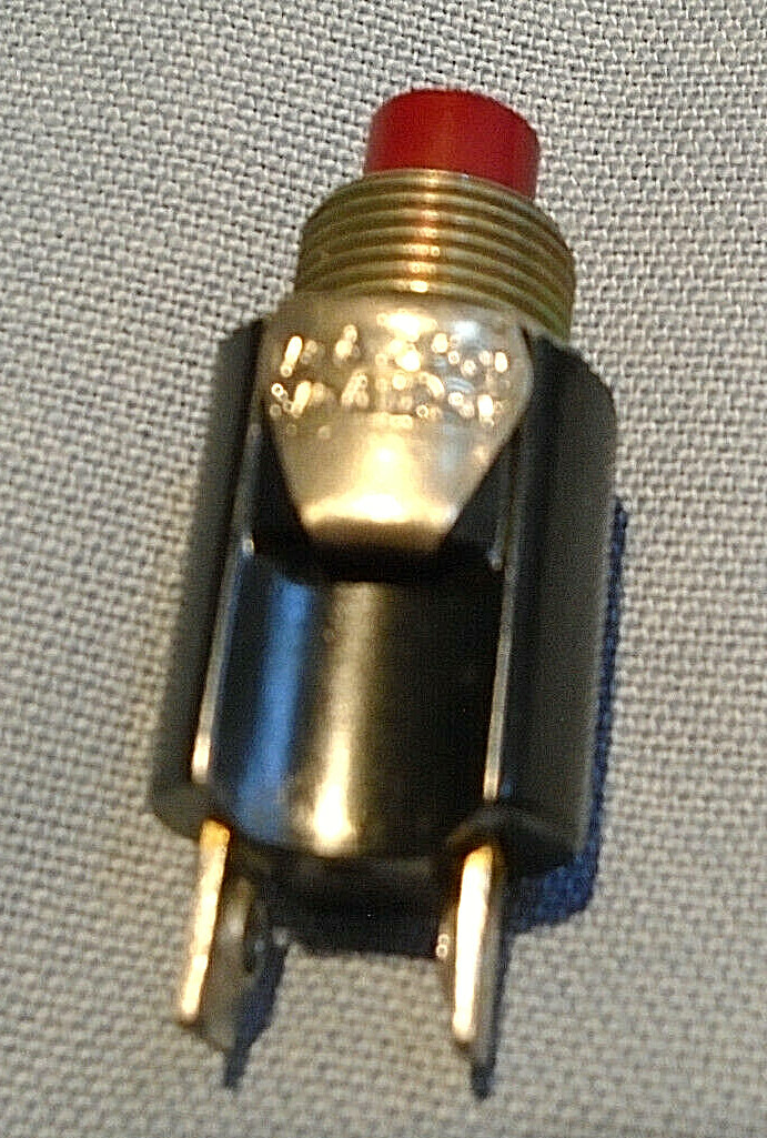 Normally Open SPST Red top Momentary Push Button Switch from Cutler-Hammer