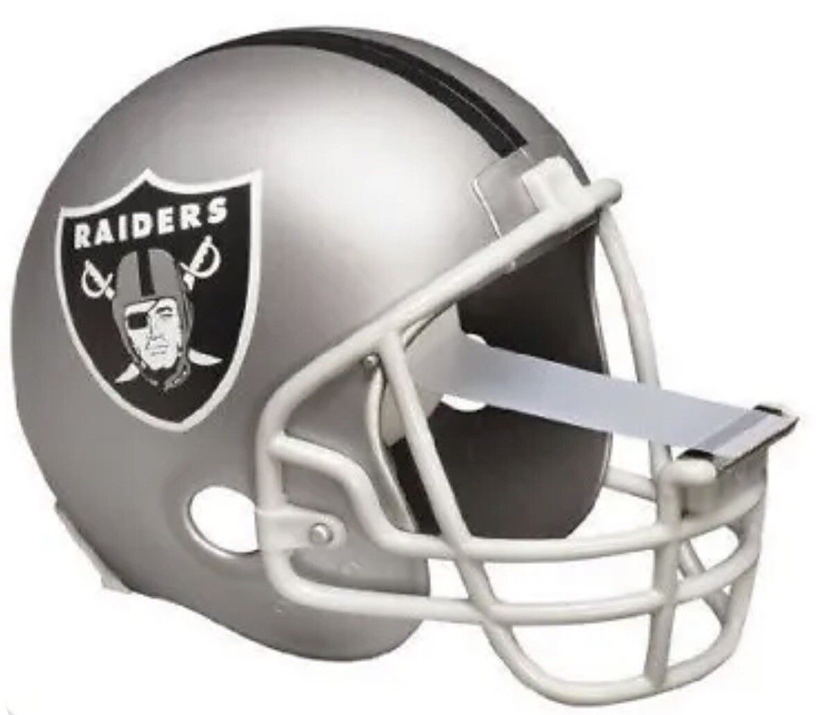 3M Scotch Tape Dispenser – Las Vegas Raiders Football Helmet W/ Tape! NEW
