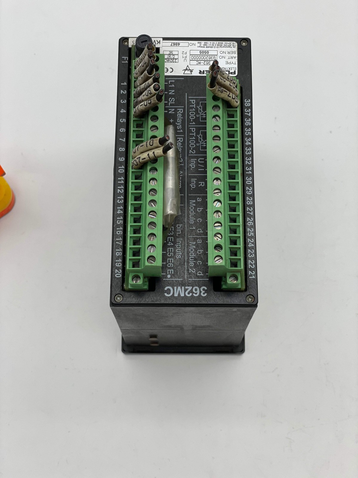 Pleiger Elektronik 9362000000 362-MC Multi-Function Controller (Not Tested)