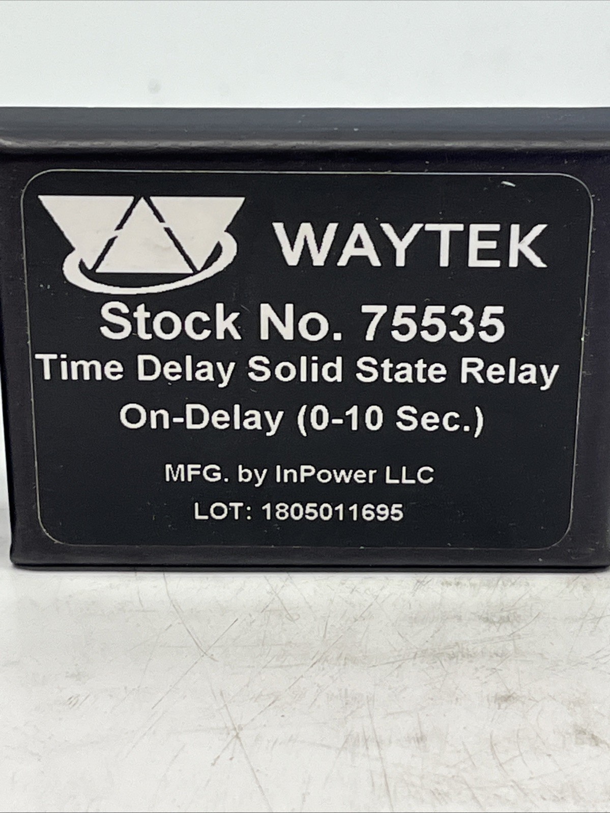 (2x) InPOWER VCM-03-10SA (Waytek 75535) Time Delay Solid State Relay | NEW?
