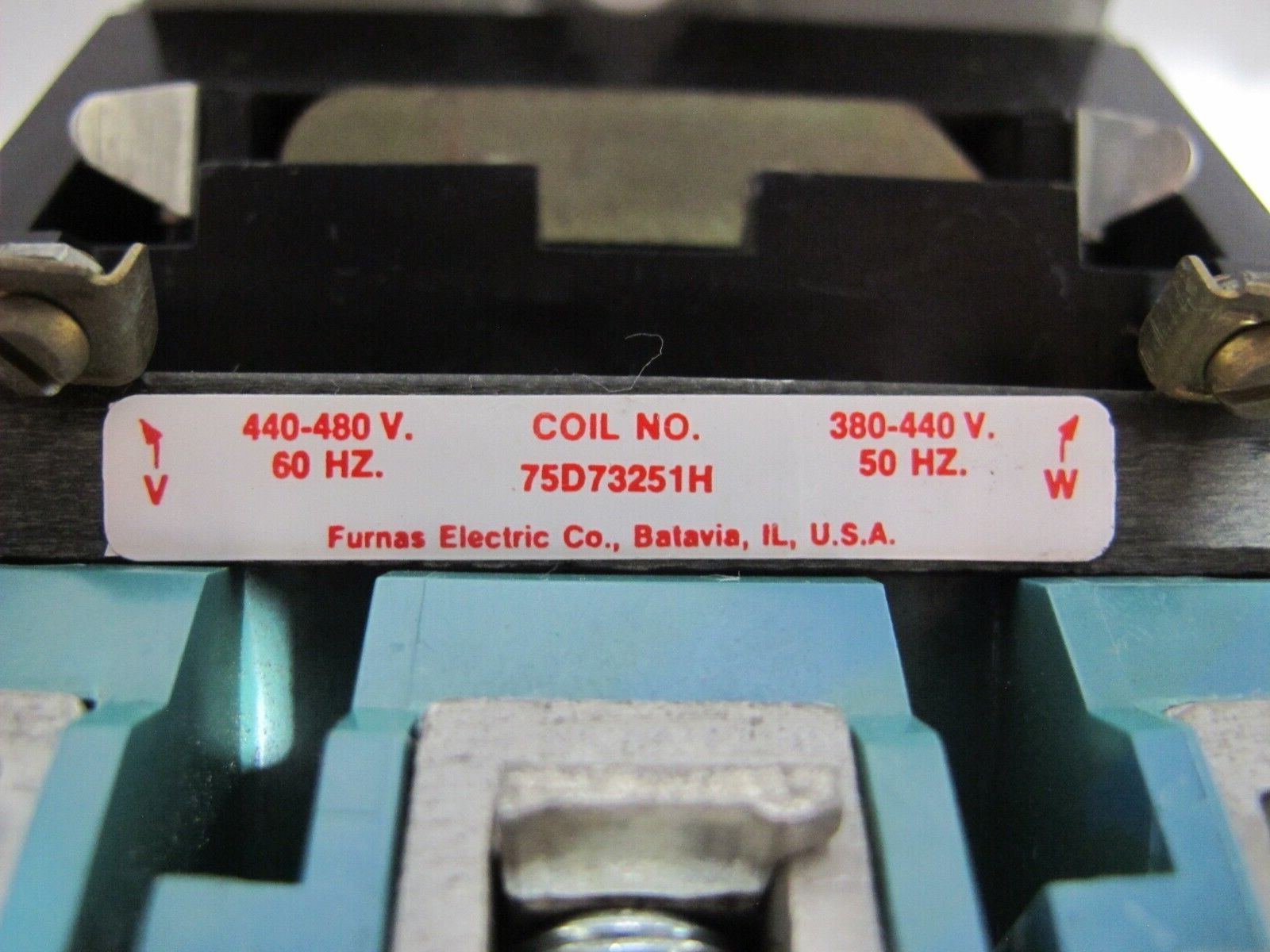 Furnas 42IF35AH 150A Definite Purpose Contactor 480V Coil 75D73251H Controller