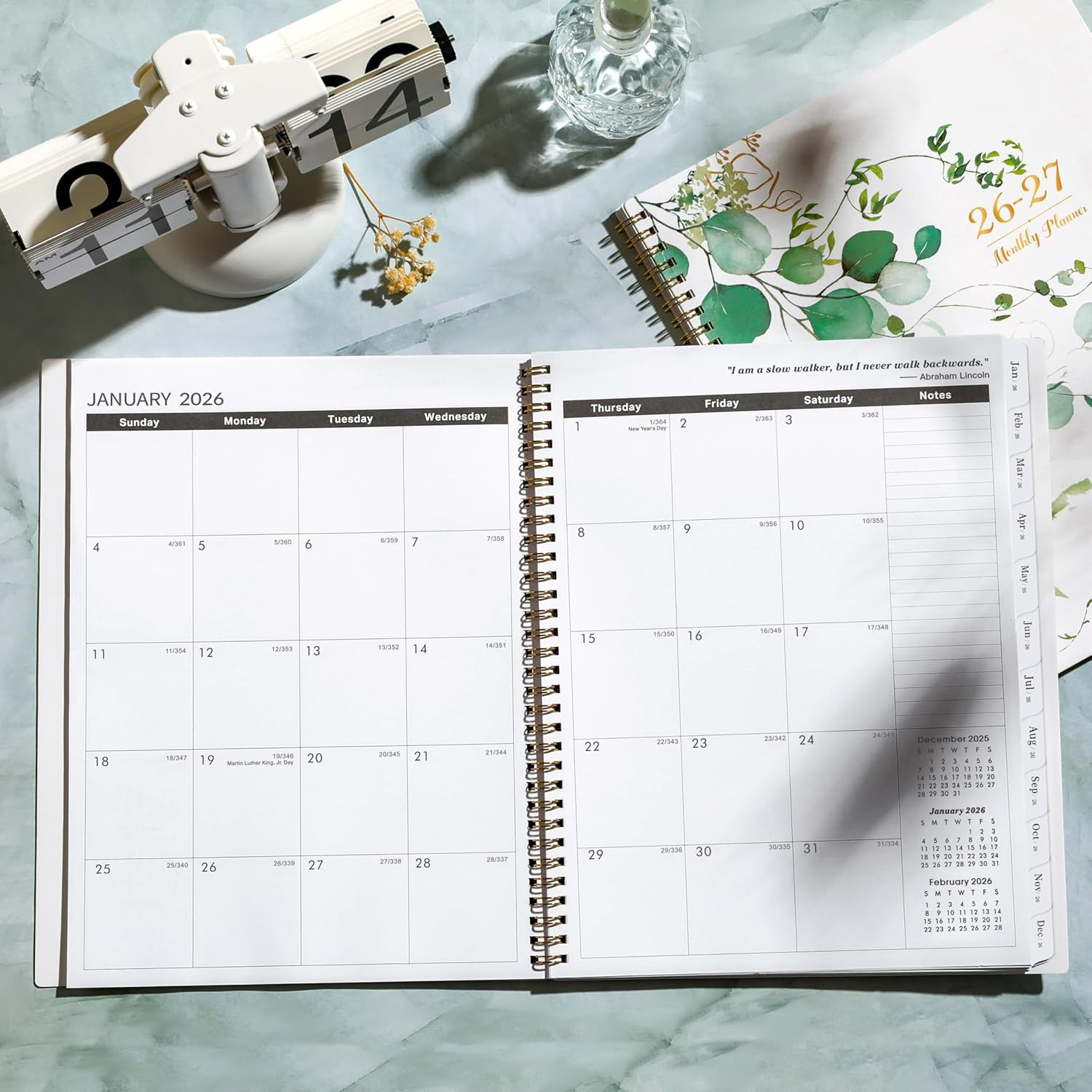 2026-2027 Monthly Planner – Monthly Planner 2026-2027 from Jan. 2026 to Dec. 202