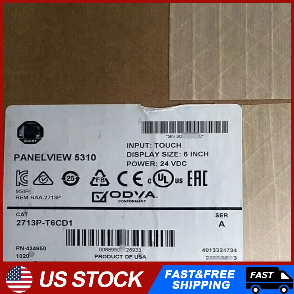 AB 2713P-T6CD1 Panelview 5310 6” Graphic Terminal 2713PT6CD1
