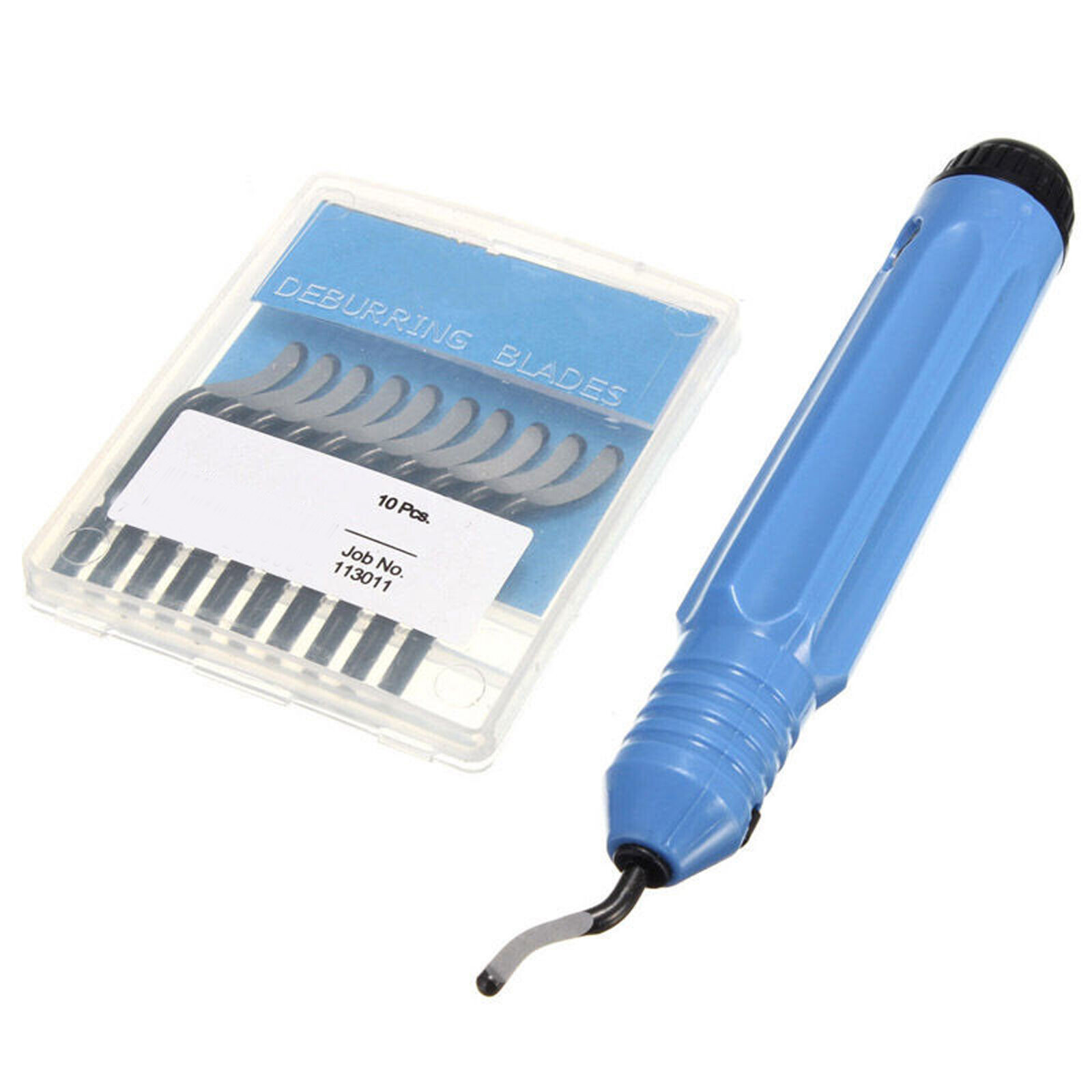 US Stock 1pc NB1100 Burr Handle With 10 Blades With BS1010 Deburring Tool