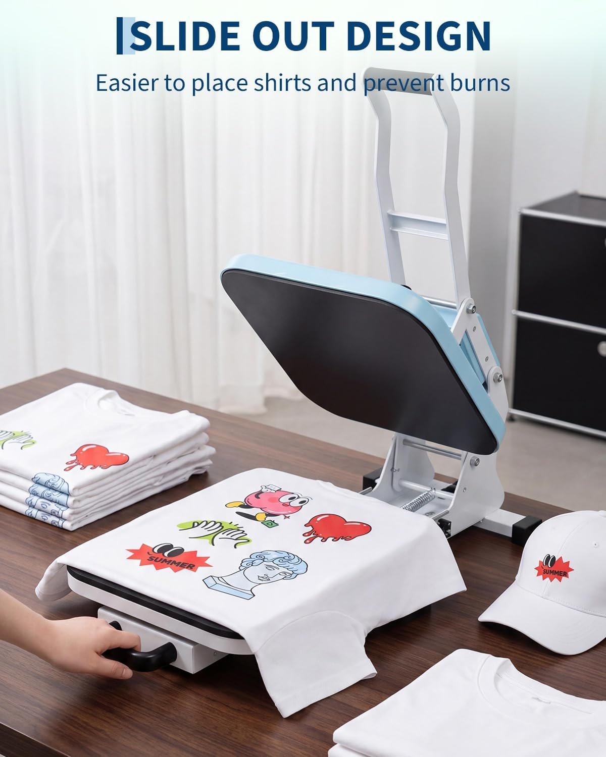 15″X15″ Digital Heat Press Machine T-Shirt Sublimation Printer Transfer Pressing