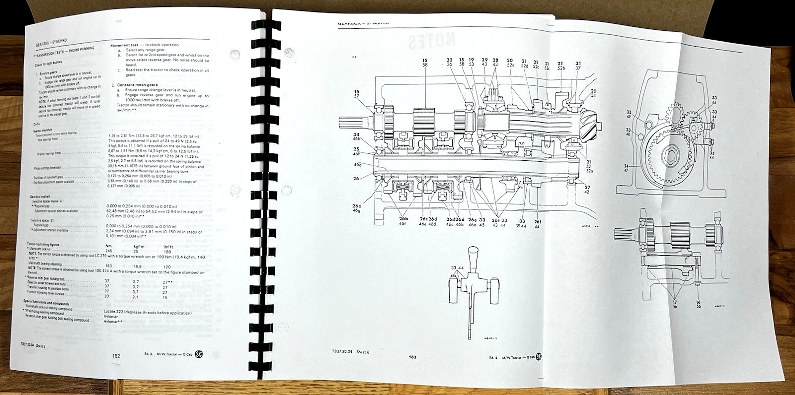 Leyland 245 262 272 282 Tractor Service Manual Repair Shop Workshop Maintenance