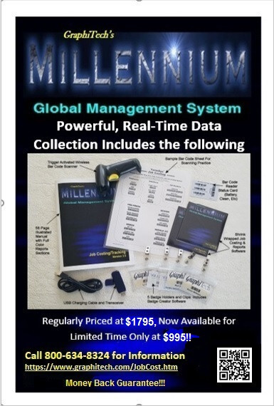 Light Manufacturing: Job Cost/Time/Location Tracking Real-Time (Reg $1795)
