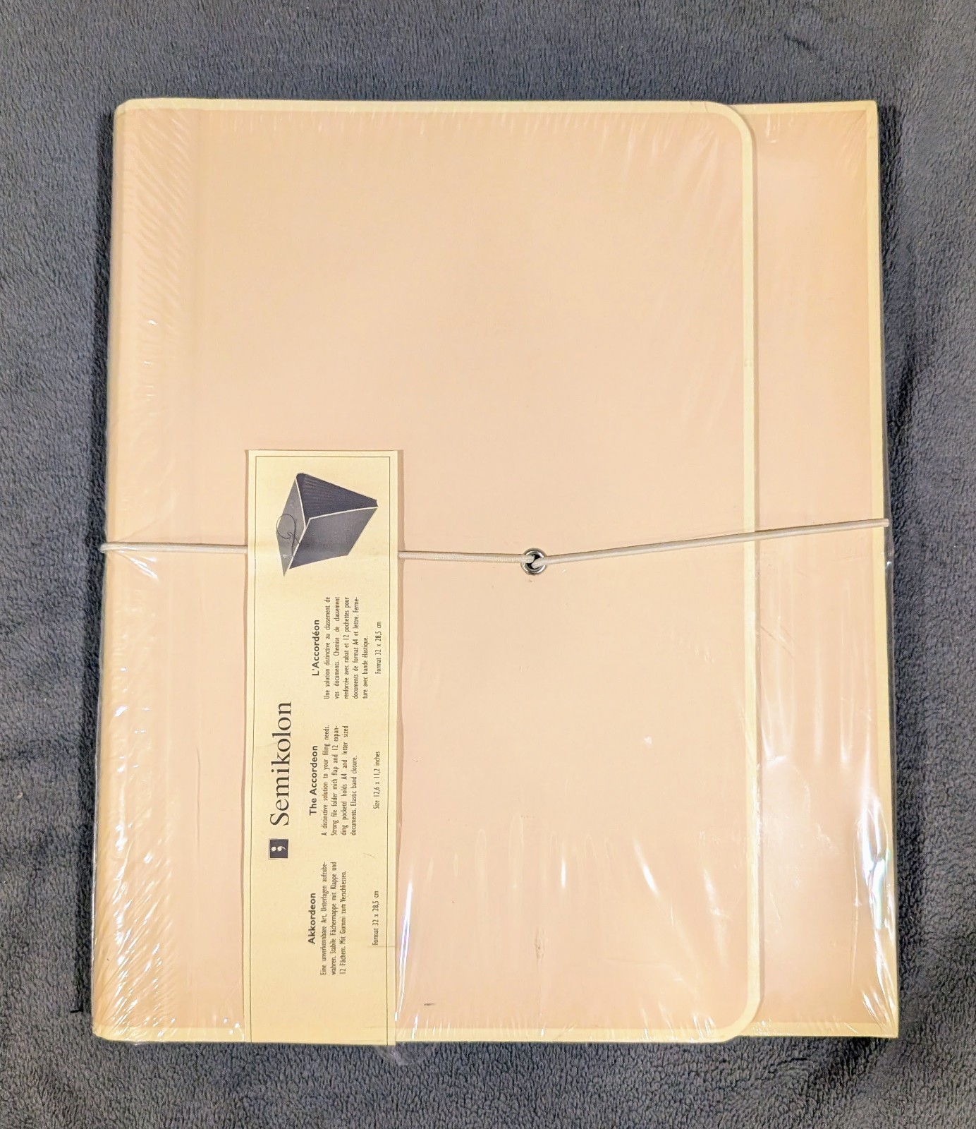 Semikolon The Accordion Folder – Cream – New