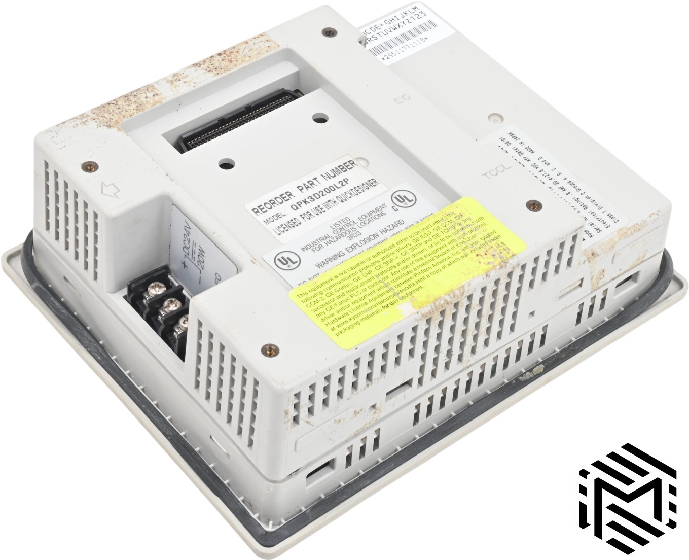 For Parts – Pro-face QPK3D200L2P HMI Control Panel – QuickPanel jr. II