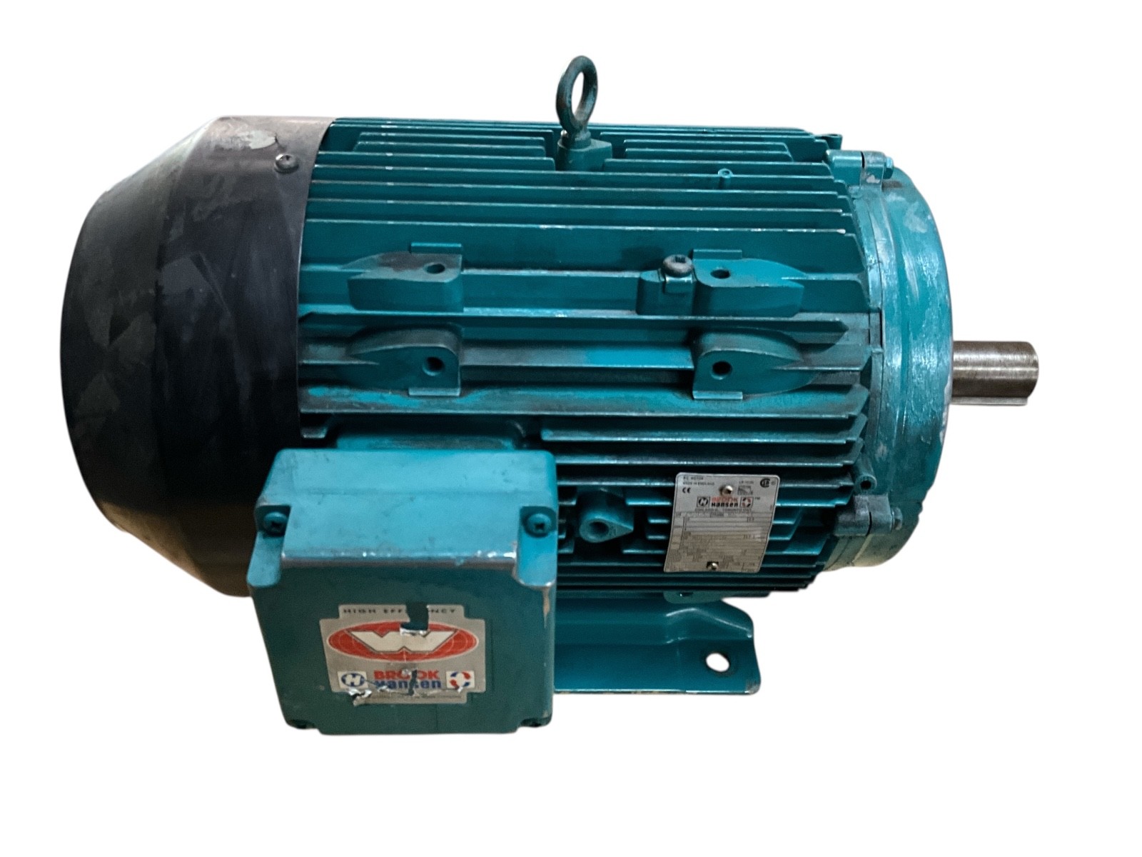 BROOK HANSEN 2427212W-00 AC MOTOR W-D254T FRAME 15HP 208/415V 38.9/19.5A