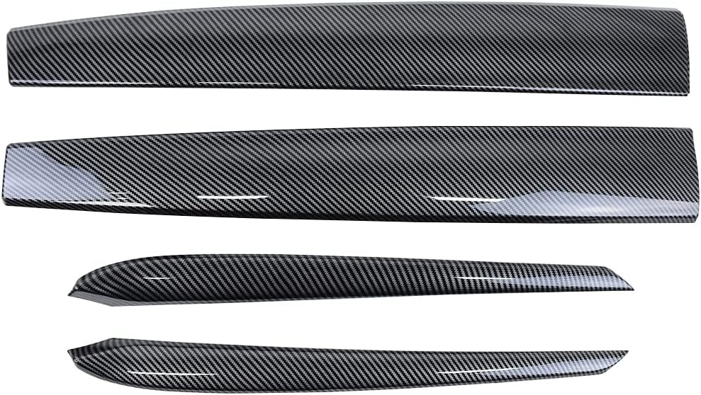 Tesla 3 & Y Dashboard Cover Wrap and Front Door Inner Armrest Panel Cover Trim