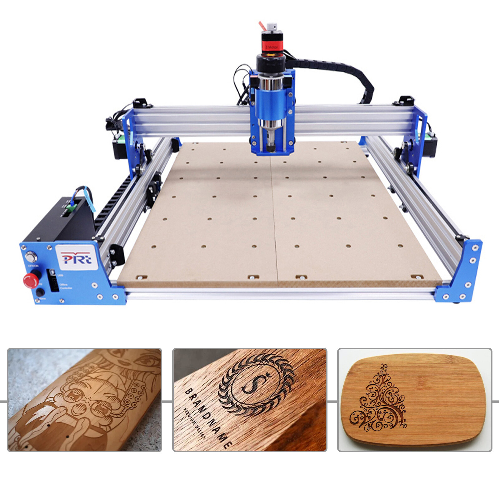Industrial 3-Axis 4040 Wood Carving Milling CNC Router Engraver Cutting Machine