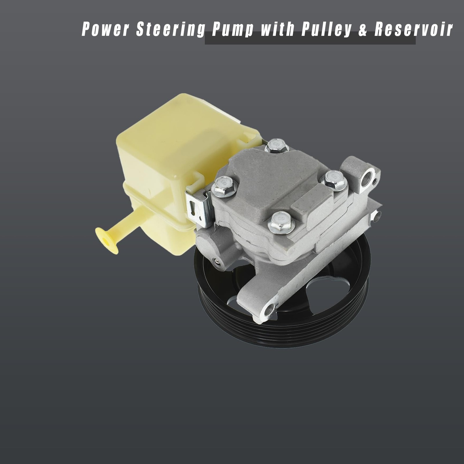 waltyotur Power Steering Pump with Pulley & Reservoir Replacement for Mazda 6…