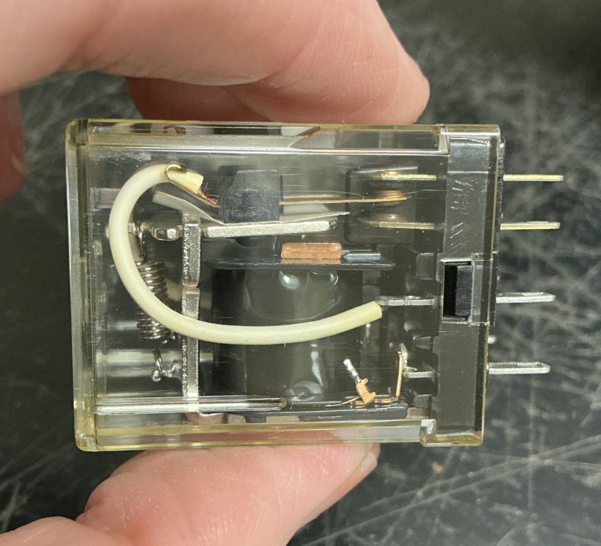 Open Box of 12 NAIS Relays HC2-H-AC240V | 220/240V