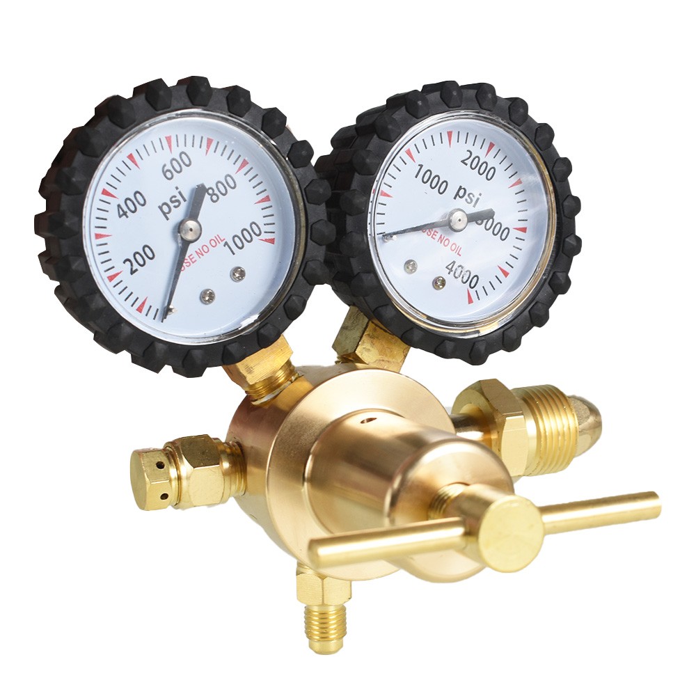 Nitrogen Regulator with Pressure 0-800 psi Delivery 1/4″ Flare Output