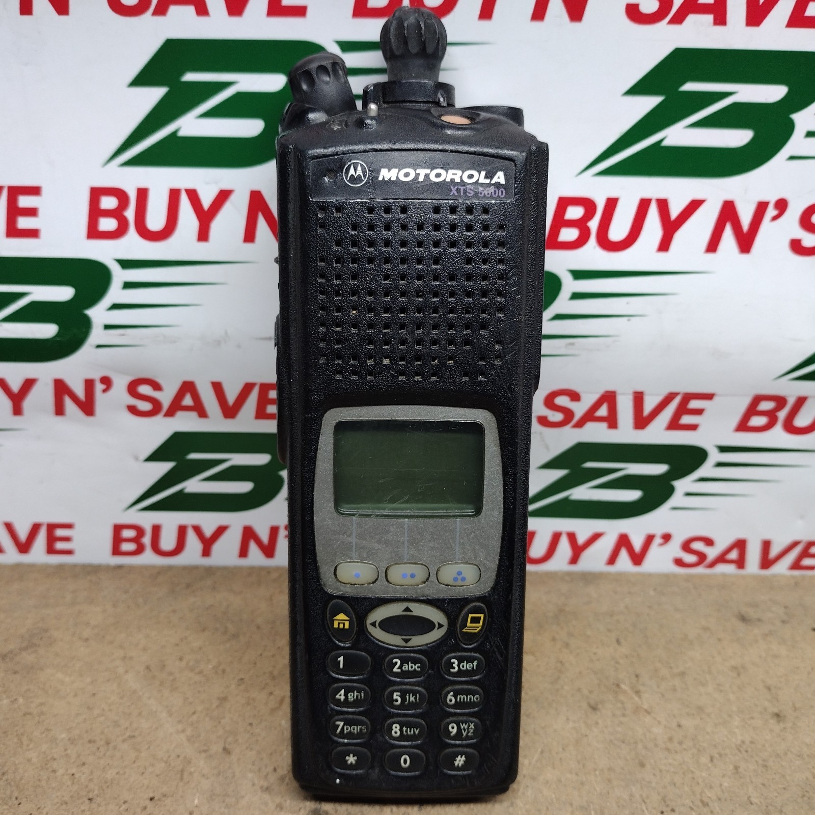 Motorola XTS5000 Two Way Radio H18UCH9PW7AN – No Anntna No Bttry No Chrgr – USED