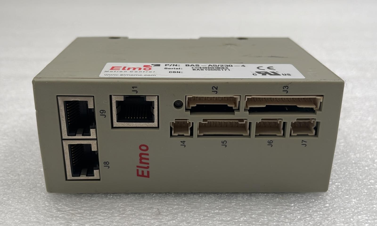 Elmo Motion Control BAS-A5/230-4 Servo Drive **AS-IS**