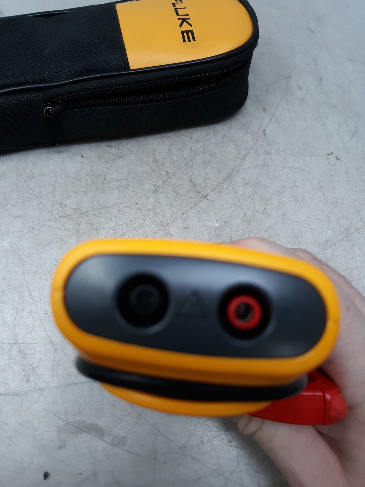 Fluke 365 True RMS Clamp Meter CAT III 600V Detachable Jaw w/ Case Used